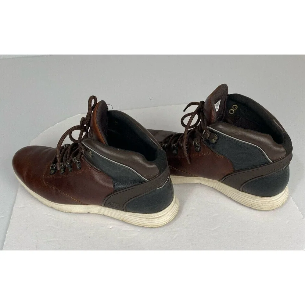 Timberland‎ Physix Men's Size 12 Radford Sensor Flex Outdoor Boots brown Leather